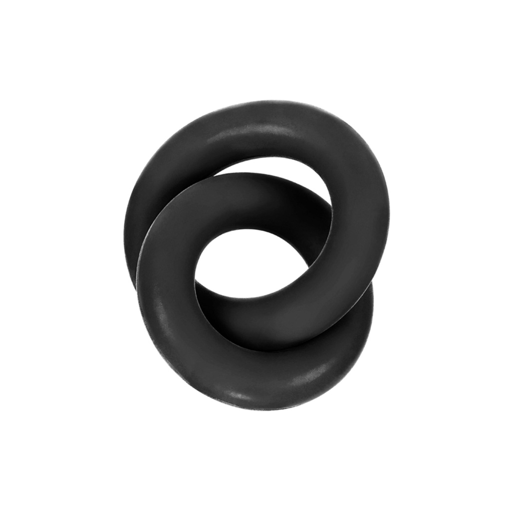 Doppio Anello fallico in silicone